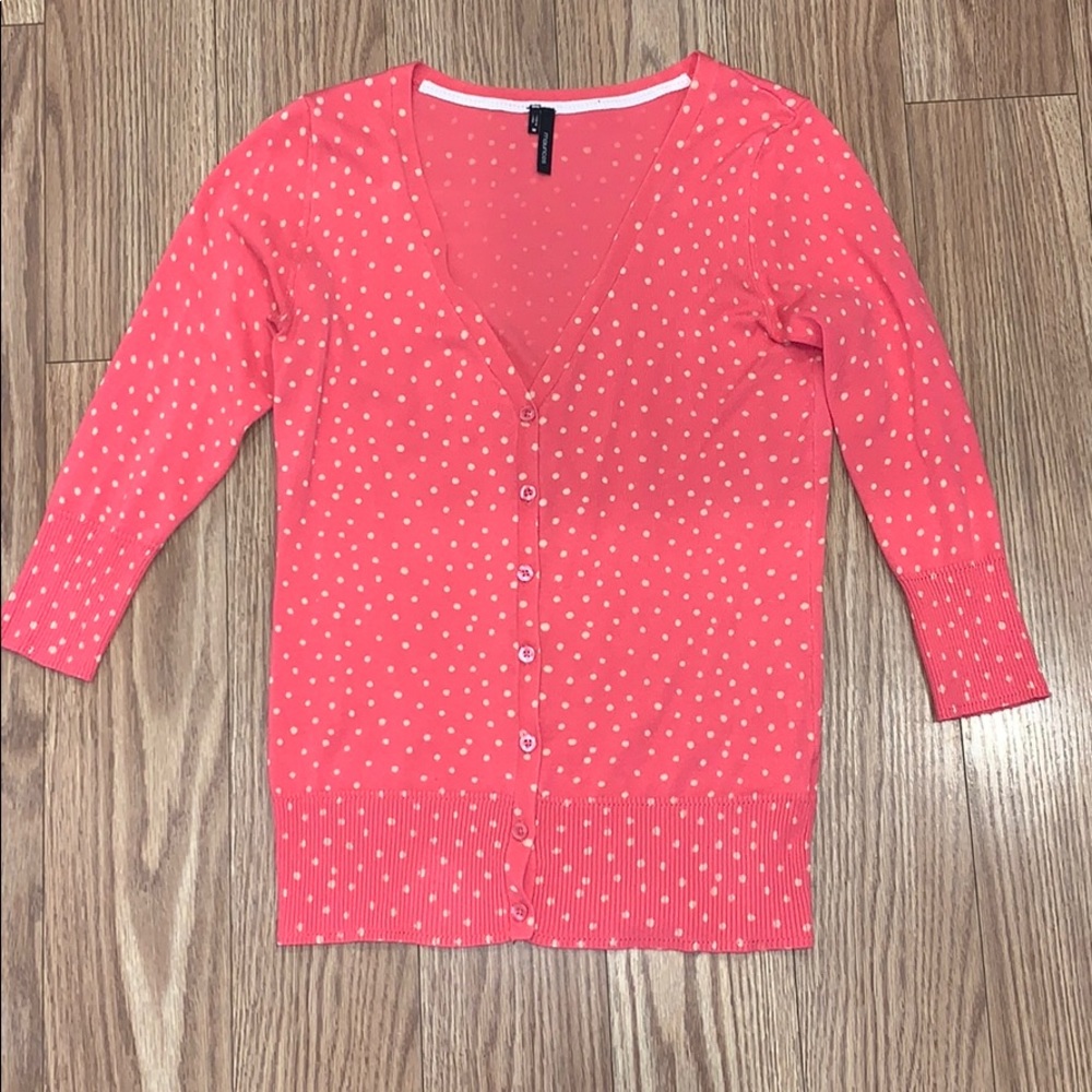 Polka Dot Cardigan